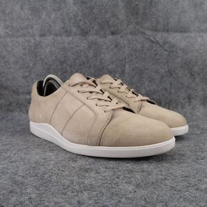 Calvin Klein Shoes Womens 9.5 Sneakers Lifestyle Fashion Leather Classic Lace Up